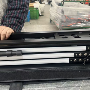 DrunkenXp 320G Canvas 270XL Versie 2.0m Armen Met LED Verlichting en Regenbestendige Standbeugels D-vormige Opening Vrijstaande Luifel - Product Image 5