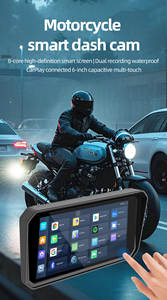 Pantalla de Navegación Impermeable Integrada de 6 Pulgadas Táctil Android con CarPlay, Android Auto, BT, WIFI y TMPS - Product Image 6