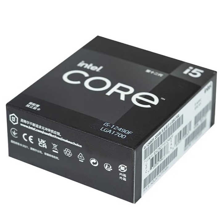 Intel Core i5-12490Fデスクトッププロセッサ6コア12スレッドLGA1700 