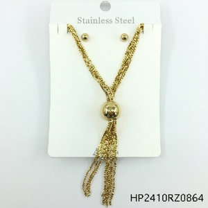 ชุดเครื่องประดับที่สง่างามของผู้หญิงต่างหูสไตล์แฟชั่นสำหรับเครื่องประดับเครื่องแต่งกายใดๆ - Product Image 1