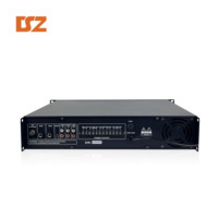 Amplificador de Potencia DSZ de 120W y 6 Zonas con MP3 para Música de Fondo y Sistema de Megafonía