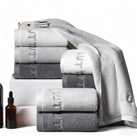 Wholesale solid-color towels 100% cotton bath towels household towels