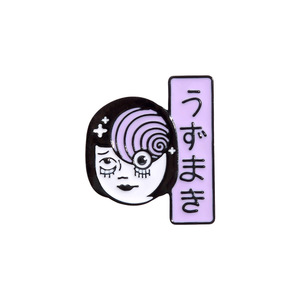 Broches en émail personnalisées <span class=keywords><strong>Mia</strong></span> Wallace en gros – Badges métalliques de personnage de film, broches en jean - Product Image 4