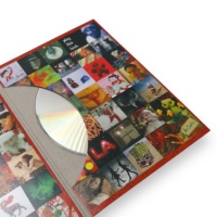 Kemasan dompet DVD ramah lingkungan harga murah, kualitas bagus, cetak kustom, sampul lipat DVD