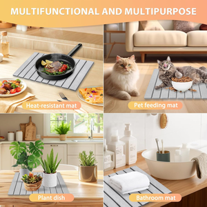 24 "x16" מהיר ייבוש דיאטום אמבט מחצלת סופר סופג ללא להחליק שולחן מחצלת מתנות ליום הולדת לנשים אמא סבתא - Product Image 6