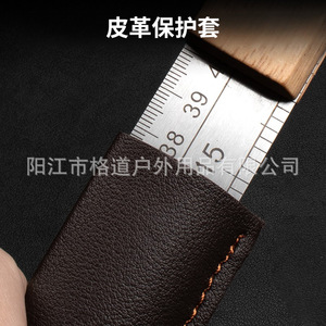 Regla de acero multifuncional para defensa personal montada en vehículos, regla recta de acero inoxidable, regla templada y forjada, de alta resistencia - Product Image 4