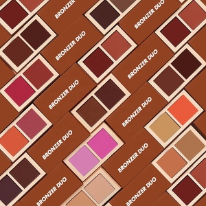Paleta de Rubor de 2 Colores Nuevos con Acabado Mate para Contorno Facial, Maquillaje Vegano de Alta Pigmentación, Venta al por Mayor con Logo Personalizado - Product Image 4