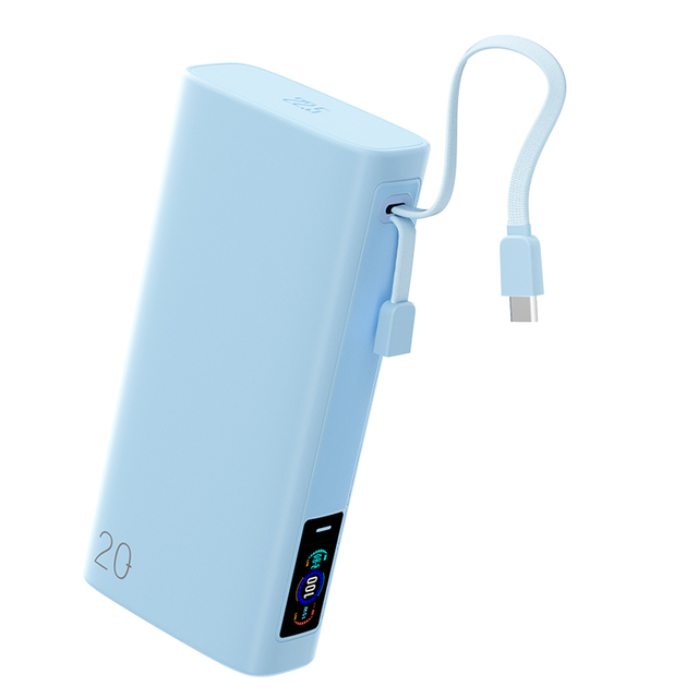 Trending Product 2026 Power Bank 20000mAh Fast Charging Power Banks Built-in Cable