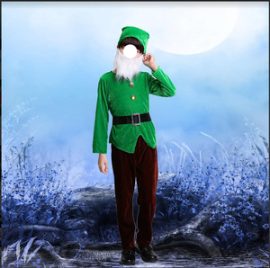 <span class=keywords><strong>Disfraz</strong></span> Infantil para Actuaciones Escénicas, Cosplay de TV y Cine, Halloween, Navidad, Carnaval, Disfraces de los Siete Enanitos para Niños - Product Image 3