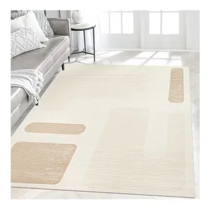 Modern Design 3d Printing Carpet Rug Polyester Non Slip Backing Carpet Rugs For Home Living Room