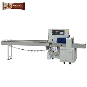 Automatic Flow Packing Machine Wrapping Chocolate Tablet Machine Pizza Tortilla Cookies Packaging Machine - Product Image 3