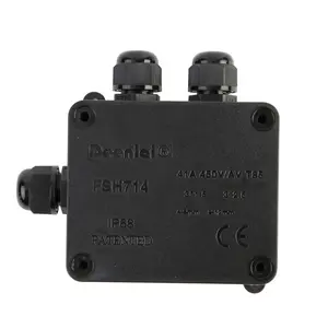 CE certification 6-way IP68 waterproof lighting box for outdoor lighting can be equipped with terminal blocks