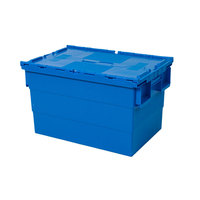 Boîte portative de caisse de stockage en plastique résistante pour faire des courses caisses mobiles en plastique de fruits et légumes