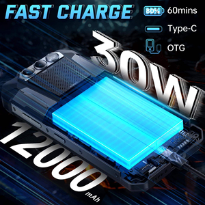 สมาร์ทโฟน FOSSiBOT F106 Plus รุ่นทนทาน - หน้าจอ 6.745 นิ้ว 120Hz, กล้อง 50MP + 20MP มองเห็นในที่มืด, แบตเตอรี่ 12000mAh, มาตรฐาน IP68 และ MIL-STD-810H - Product Image 3