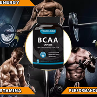 Boisson nutritionnelle sportive Ausreson, poudre de BCAA, acides aminés 2:1:1, créatine, compléments alimentaires, capsules de BCAA en vrac