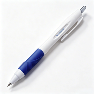 Mitsubishi Uni JETSTREAM <b>Retractable</b> Ballpoint <b>Pen</b> 0.5mm White with Black Grip Plastic Body SXN-150-05 for Ages 8-13 - Product Image 3