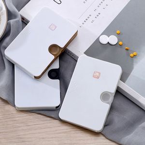 Organizador de Pastillas Ligero para Vitaminas y Cápsulas, 6 Compartimentos, Estuche de Plástico para Pastillas - Product Image 4