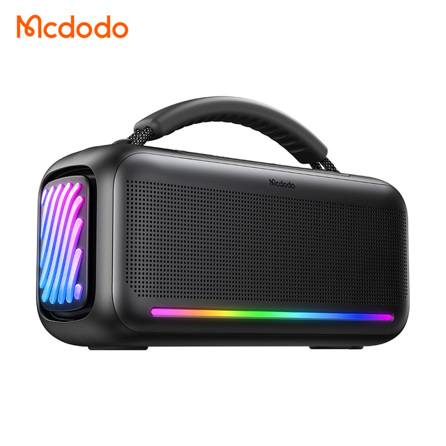 Mcdodo 898 ZENO BassBoost 2 Portable Speaker 60mm Big Driver Stereo Sound V5.4, IPX5 Waterproof, 4000mAh USB-C Fast Charging