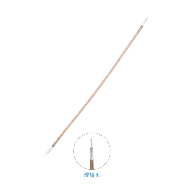 Rg178 Rf Communication Semi-flexible Coaxial Cable 50 Ohms Fep Jacket