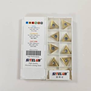 เม็ดมีดเซอร์เมทความเร็วสูง ให้ผิวงา<span class=keywords><strong>น</strong></span>ที่ยอดเยี่ยมสำหรับการกลึงแห้งของเหล็กและเหล็กหล่อ - Product Image 5