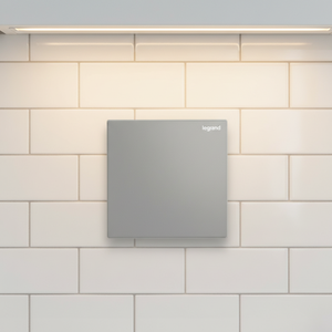 Panel de Interruptor y Enchufe <span class=keywords><strong>Legrand</strong></span> Yijing Deep Sand Gris Plateado, Dos-Tres Tomas, USB, Tipo 86, 16A Máx. 250V, IP20 - Product Image 2