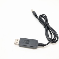 Câble de suralimentation 12V, adaptateur USB 5V vers 12V/9V, câble USB-DC amplificateur de tension pour routeurs, 1m pour routeurs optiques CAT et bandes LED