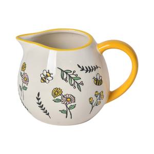 Tazas <span class=keywords><strong>de</strong></span> leche <span class=keywords><strong>de</strong></span> cerámica ecológicas personalizadas con tamaños pequeños, durabilidad, patrones <span class=keywords><strong>de</strong></span> <span class=keywords><strong>abeja</strong></span> pintados a mano y diseños <span class=keywords><strong>de</strong></span> <span class=keywords><strong>pico</strong></span> - Product Image 1