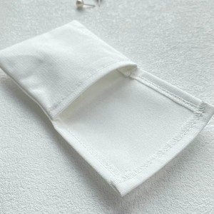 Pochette promotionnelle en coton recyclé avec rabat, petit sac cadeau en coton pour bijoux, pochette personnalisée en toile de mousseline biologique - Product Image 5