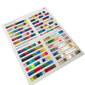 ABS Doppelfarbiges Kunststofffolie 2 Schichten Farben Gravur einfarbige Materialien Lamina Kunststoffplatte für Werbung Schilder