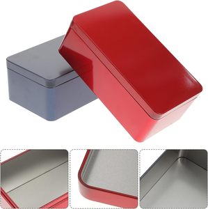 2026 Factory Wholesale Custom Surgical Mask Metal Packaging Box Candy <b>Biscuit</b> Cans - Product Image 3