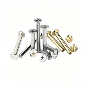 Juego de tornillos de cabeza hexagonal GR5 de 25 mm, poste de unión Chicago, fijación de acero cincado para muebles, sillas, mesas y gabinetes - Product Image 3