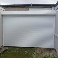 Volet roulant électrique en aluminium de sécurité de conception moderne porte et fenêtre pour des maisons utilisation de garage et d'entrepôt durable et écologique
