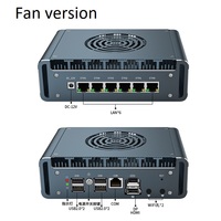 Mini PC industriel 6 Lan N100 en métal, DDR5, 2xNVMe, I226-V, 2.5G, PfSense, OPNsense, Proxmox, pare-feu, serveur domestique