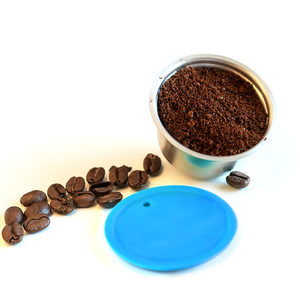 Cubierta de Silicona Reutilizable para Cápsulas de Café SUS304 de Bajo Precio, Cápsula de Café Recargable, Múltiples Versiones Disponibles - Product Image 1