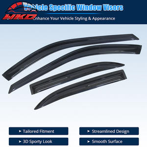 Pare-soleil en acrylique pour Honda Accord 94-97 berline, protection contre la pluie et le vent, lot de 4 pièces, protection des fenêtres latérales des portes de voiture - Product Image 3