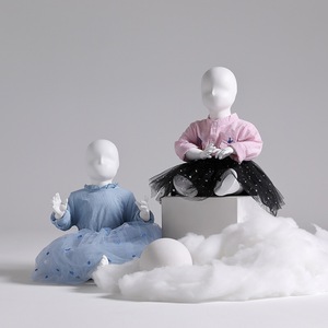 Kidsren's Mannequin Display Stand Clothing Store Model <strong>Dummy</strong> <strong>Plastic</strong> Male and <strong>Female</strong> Props for Store Display - Product Image 3