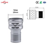 Connecteur Circulaire Robuste et Compact OEM 10 Gbit/s Ethernet T Contact à Faible Bruit de Liaison Transversale pour Environnements Hostiles et Alimentation