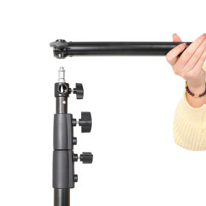 3M Telescopic Light Stand Crossbar 3M Aluminum Alloy Extendable Photography Equipment Studio Background Support - Product Image 1