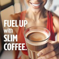 Ultra-thin Instant Coffee Sachets Garcinia Cambogia Dietary Fiber B Vitamins Slim Energy-Boosting 100g Medium Dark Roast 100%