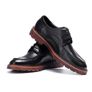 Printemps nouveaux hommes formelles en cuir véritable chaussures respirant Brogues homme chaussures décontractées britannique hommes d'affaires Oxford - Product Image 4