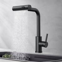 Robinet mélangeur chaud/froid moderne en acier inoxydable avec douchette extractible pour évier de cuisine – Fabricant chinois