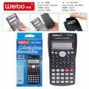Weibo Scientific Calculator 10+2 Digits Dual Power Supply for School and Office Use - Product Image 3