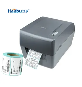 Adhesive sticker label printing machine 108mm 200DPI WAYBILL PRINTER wash care textile label printer