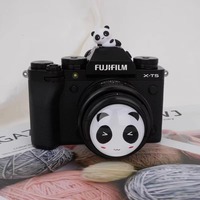 Tapa de Lente Panda Directamente de Fábrica, Cubierta Protectora de Plástico con Diseño de Dibujos Animados para Lentes de Cámara Digital