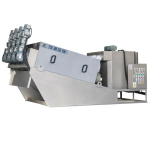 Tự động khử nước Vít Máy ép cho chất thải thực phẩm bùn Máy khử nước nhỏ vít Báo Chí để bán - Product Image 4