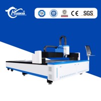 Machine de découpe laser à fibre CNC avec table d'échange 1000W pour laiton, titane, aluminium