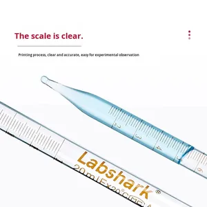 <span class=keywords><strong>Pipette</strong></span> en verre de marque d'anneau modèle de tube gradué 1630A/1630B inspection de qualité passée ligne de marque unique de laboratoire 1 - Product Image 2