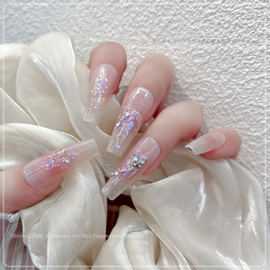 Brillante sirena ópalo polvo uñas brillo Aurora camaleón <span class=keywords><strong>Yuki</strong></span> Rainbox uñas lentejuelas polvo espejo Aurora ópalo polvo - Product Image 4