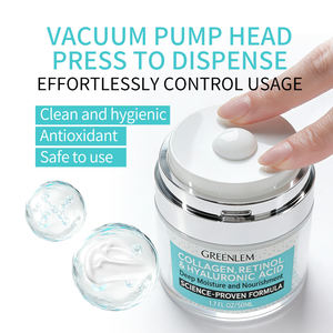 Crema Facial Hidratante Antiedad con Retinol Greenm, Ácido Hialurónico, Fórmula Humectante y Calmante para Todo Tipo de Piel - Product Image 4