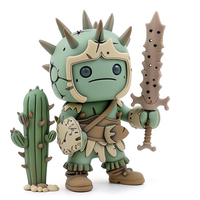 Figur Pvc Mini desainer kustom figur aksi tokoh Model Resin Koleksi 3D